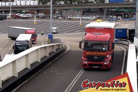 Transport routier entre l’Angleterre et la France